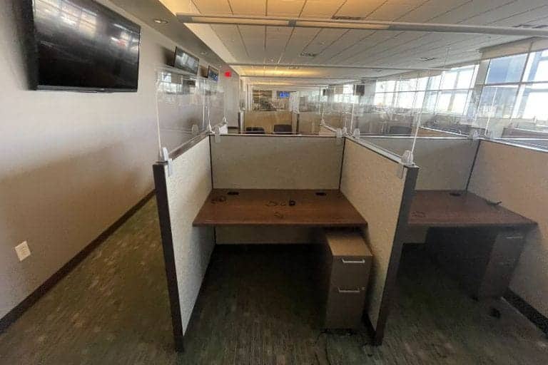 Call Station 4x3 Cubicle - Used For Sale
