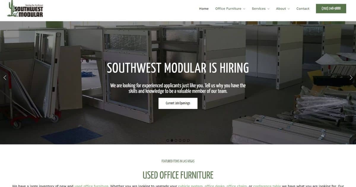 Used Office Furniture Las Vegas Used Desks, Cubicles & Chairs